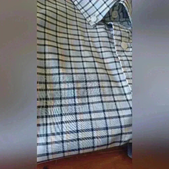 Nautica Men's Large Cotton Short Sleeve  Button Down Shirt - Picture 9 of 10